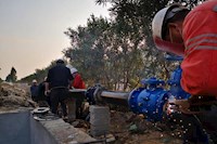 PA捕鱼全力保障供水！临时应急医院已通水