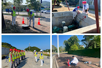 PA捕鱼成功举办航展供水应急演练